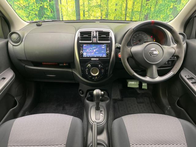 マーチ ニスモ　バックカメラ　禁煙車　ドラレコ　スマートキー　ＥＴＣ　純正１６インチアルミ　オートハイビーム　オートライト　オートエアコン　Ｂｌｕｅｔｏｏｔｈ　ＣＤ　ＤＶＤ再生　フルセグ（2枚目）