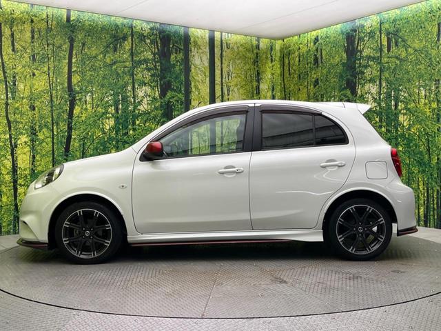 マーチ ニスモ　バックカメラ　禁煙車　ドラレコ　スマートキー　ＥＴＣ　純正１６インチアルミ　オートハイビーム　オートライト　オートエアコン　Ｂｌｕｅｔｏｏｔｈ　ＣＤ　ＤＶＤ再生　フルセグ（24枚目）