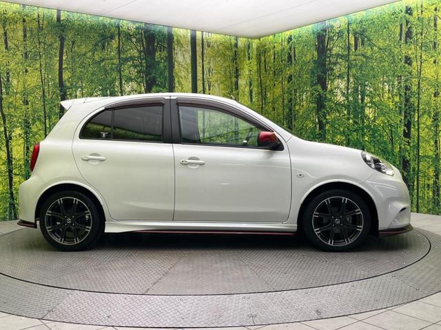 マーチ ニスモ　バックカメラ　禁煙車　ドラレコ　スマートキー　ＥＴＣ　純正１６インチアルミ　オートハイビーム　オートライト　オートエアコン　Ｂｌｕｅｔｏｏｔｈ　ＣＤ　ＤＶＤ再生　フルセグ（25枚目）