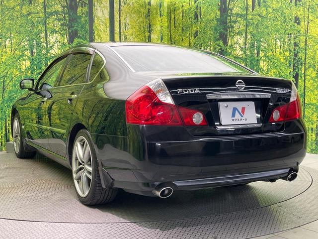 フーガ ３５０ＧＴスポーツパッケージ　メーカー純正ナビ　助手席パワーオットマン　黒革シート　前席シートベンチレーション　運転席ポジションメモリー付きパワーシート　バックカメラ　サイドカメラ　ＥＴＣ　ＨＩＤヘッドライト（56枚目）