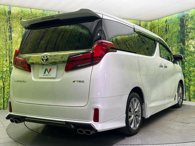 アルファード 2.5S タイプゴールド TRDフルエアロ JBLサウンド 禁煙車 純正10型ナビ フリップダウンモニター ブラインドスポットモニター パノラミックビューモニター レーダークルーズコントロール パワーバックドア ETC(18枚目)