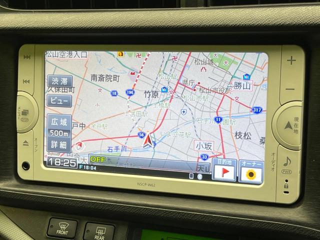 アクア Ｓ　純正ＳＤナビ　スマートキー　オートライト　ＬＥＤヘッドライト　フォグランプ　ＥＴＣ（4枚目）