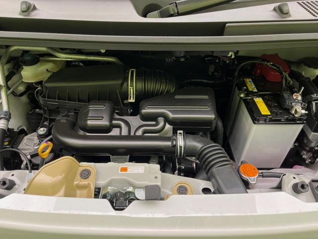 ムーヴキャンバス ストライプスＧ　届出済未使用車　両側電動ドア　衝突被害軽減装置　コーナーセンサー　スマートキー　ＬＥＤヘッド　オートハイビーム　オートライト　オートエアコン　ＬＥＤフォグ（18枚目）