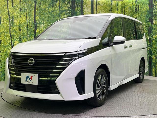 セレナ ハイウェイスターV 純正12.3インチナビ 両側電動ドア 後席モニター 全周囲カメラ 衝突被害軽減装置 禁煙車 ドラレコ コーナーセンサー スマートキー LEDヘッド ETC2.0 純正16インチアルミ(24枚目)