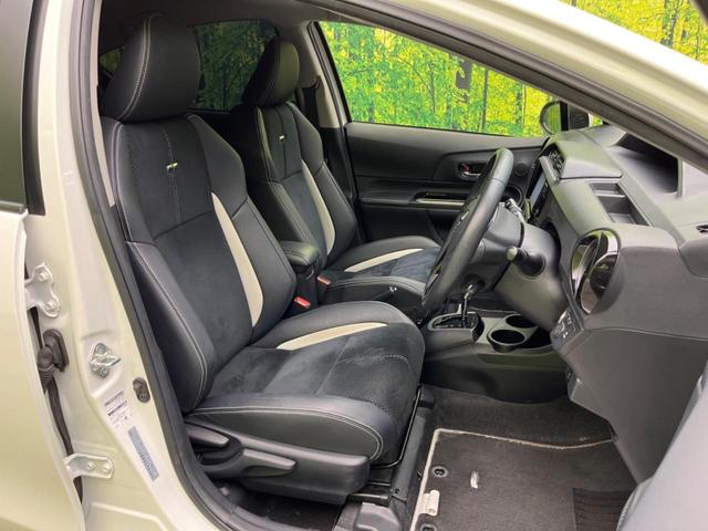 アクア G G’s 純正SDナビ バックカメラ 禁煙車 ハーフレザーシート スマートキー LEDヘッド ビルトインETC クルコン 純正17インチアルミ オートハイビーム オートライト オートエアコン(8枚目)