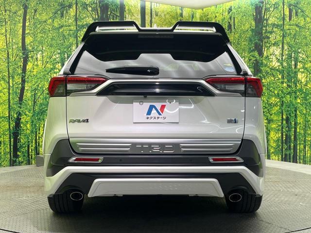 RAV4 ハイブリッドG モデリスタエアロ モデリスタアルミホイール サンルーフ 純正9インチナビ 全周囲カメラ 衝突被害軽減装置 レーダークルーズ 禁煙車 電動リアゲート ハーフレザーシート パワーシート ドラレコ(15枚目)