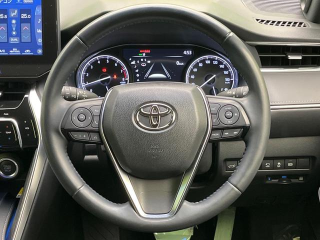 ハリアー Z 純正12.3インチナビ 全周囲カメラ 衝突被害軽減装置 レーダークルーズ 禁煙車 ハーフレザーシート ドラレコ コーナーセンサー スマートキー LEDヘッド ビルドインETC(11枚目)