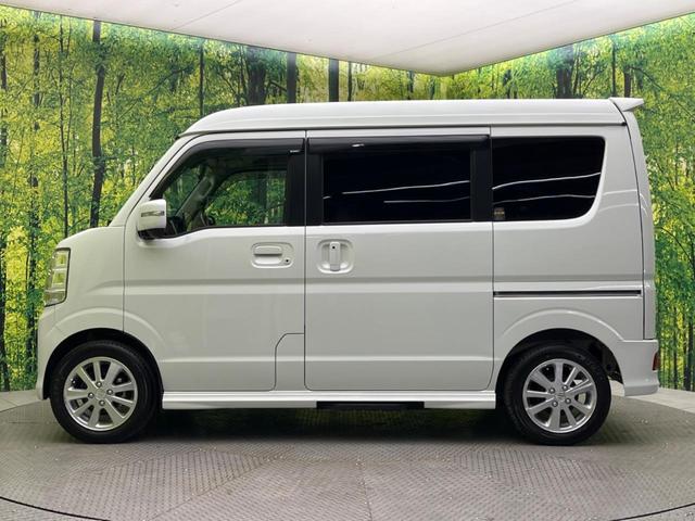 エブリイワゴン PZターボスペシャル 両側電動ドア SDナビ バックカメラ 衝突被害軽減システム 禁煙車 シートヒーター ドラレコ コーナーセンサー スマートキー HIDヘッド ETC 純正14インチアルミ オートハイビーム(35枚目)