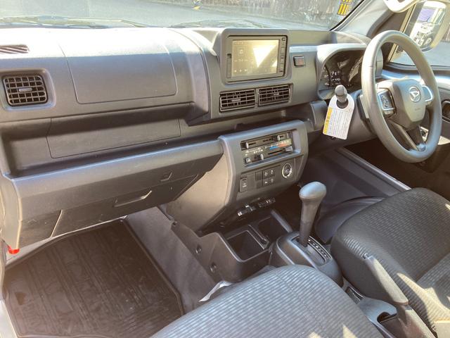 ハイゼットトラック ジャンボエクストラ　ＡＴ　スマートアシスト　ディスプレイオーディオ　バックモニター　スマートキー　プッシュスタート　ＬＥＤヘッドライト　ステアリングスイッチ　オーバーヘッドコンソール　ＥＴＣ　ドラレコ　Ｂｌｕｅｔｏｏｔｈ（35枚目）