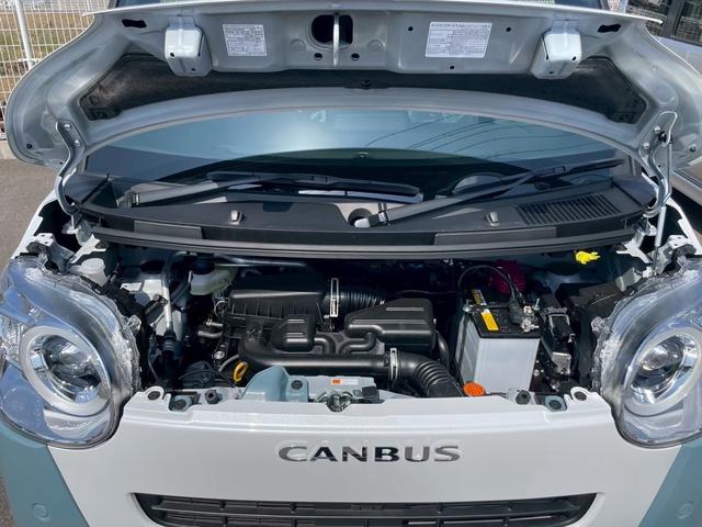 ムーヴキャンバス ストライプスＧ　届け出済未使用車　９インチディスプレイオーディオ　クリアランスソナー　レーンアシスト　バックカメラ　Ｂｌｕｅｔｏｏｔｈ接続　両側電動スライドドア　シートヒーター　オートライト　オートエアコン（9枚目）