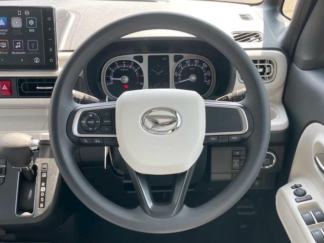 ムーヴキャンバス ストライプスＧ　届け出済未使用車　９インチディスプレイオーディオ　クリアランスソナー　レーンアシスト　バックカメラ　Ｂｌｕｅｔｏｏｔｈ接続　両側電動スライドドア　シートヒーター　オートライト　オートエアコン（25枚目）