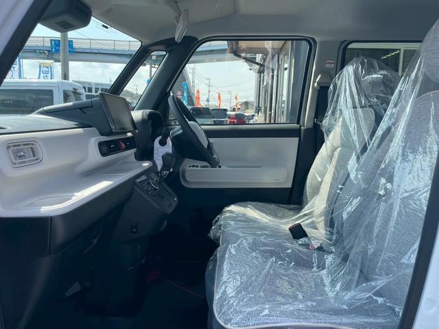 ムーヴキャンバス ストライプスＧ　届け出済未使用車　９インチディスプレイオーディオ　クリアランスソナー　レーンアシスト　バックカメラ　Ｂｌｕｅｔｏｏｔｈ接続　両側電動スライドドア　シートヒーター　オートライト　オートエアコン（49枚目）