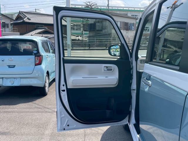 ムーヴキャンバス ストライプスＧ　届け出済未使用車　９インチディスプレイオーディオ　クリアランスソナー　レーンアシスト　バックカメラ　Ｂｌｕｅｔｏｏｔｈ接続　両側電動スライドドア　シートヒーター　オートライト　オートエアコン（63枚目）