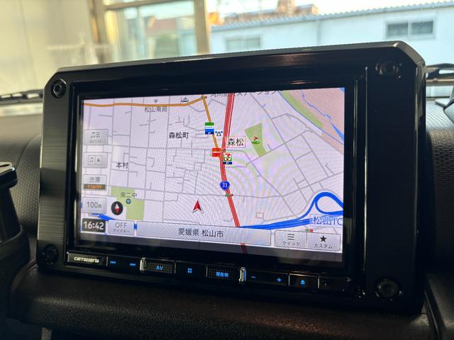 ジムニー ＸＣ　★社外８インチナビ（ＡＶＩＣ－ＲＬ８１２）★フルセグ★Ｂモニター★ＤＶＤ再生★シートカバー★ルーフキャリア★１インチリフトアップ★社外マフラー★スロットルコントローラー★サブコンピューター★（22枚目）