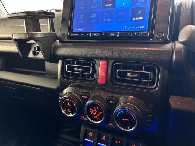 ジムニー ＸＣ　★社外８インチナビ（ＡＶＩＣ－ＲＬ８１２）★フルセグ★Ｂモニター★ＤＶＤ再生★シートカバー★ルーフキャリア★１インチリフトアップ★社外マフラー★スロットルコントローラー★サブコンピューター★（26枚目）