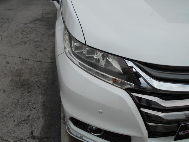 オデッセイ アブソルート　両側電動スライドドア　アルパイン９インチナビＴＶ　フルセグ　ＤＶＤ再生　Ｂｌｕｅｔｏｏｔｈ対応　ＥＴＣ　バックモニター　ＴＥＩＮ車高調　純正１８インチアルミ　ＬＥＤヘッドライト　衝突軽減ブレーキ（37枚目）