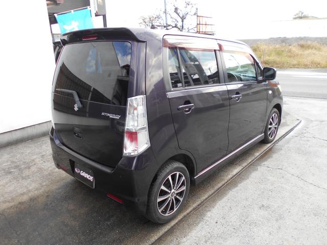 Ｈ２１年式ワゴンＲスティングレーＸ入荷しました。スマートキー　ベンチシート　キセノン　オートエアコン　社外１４インチアルミ　プッシュスタート　タイミングチェーン　ユーザー買取車両　全国納車可能です。