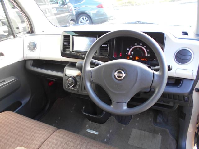 モコ Ｘ　社外ＳＤナビＴＶ　フルセグ　ＤＶＤ再生　Ｂｌｕｅｔｏｏｔｈ対応　ＥＴＣ　ドライブレコーダー　ベンチシート　プッシュスタート　スマートキー　タイミングチェーン　ユーザー買取車両（7枚目）