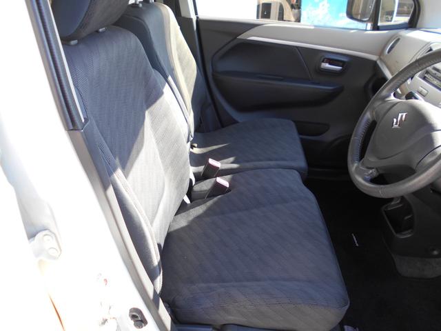 ワゴンR FXリミテッド ポータブルナビ 社外CDコンポ スマートキー オートエアコン ベンチシート 純正14インチアルミ プッシュスタート タイミングチェーン ユーザー買取車両(24枚目)