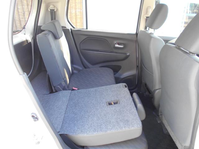 ワゴンR FXリミテッド ポータブルナビ 社外CDコンポ スマートキー オートエアコン ベンチシート 純正14インチアルミ プッシュスタート タイミングチェーン ユーザー買取車両(26枚目)