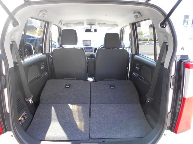 ワゴンR FXリミテッド ポータブルナビ 社外CDコンポ スマートキー オートエアコン ベンチシート 純正14インチアルミ プッシュスタート タイミングチェーン ユーザー買取車両(27枚目)