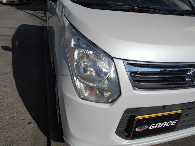 ワゴンR FXリミテッド ポータブルナビ 社外CDコンポ スマートキー オートエアコン ベンチシート 純正14インチアルミ プッシュスタート タイミングチェーン ユーザー買取車両(30枚目)