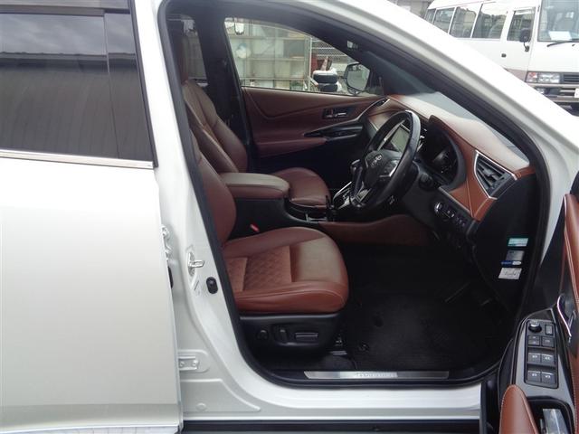 ハリアー プレミアム フルセグ メモリーナビ DVD再生 ミュージックプレイヤー接続可 バックカメラ 衝突被害軽減システム ETC LEDヘッドランプ ワンオーナー 記録簿 アイドリングストップ(12枚目)