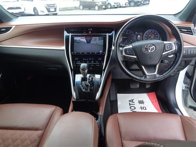 ハリアー プレミアム フルセグ メモリーナビ DVD再生 ミュージックプレイヤー接続可 バックカメラ 衝突被害軽減システム ETC LEDヘッドランプ ワンオーナー 記録簿 アイドリングストップ(14枚目)