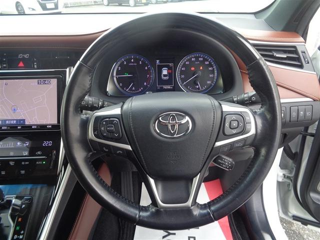 ハリアー プレミアム フルセグ メモリーナビ DVD再生 ミュージックプレイヤー接続可 バックカメラ 衝突被害軽減システム ETC LEDヘッドランプ ワンオーナー 記録簿 アイドリングストップ(19枚目)