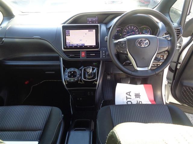 ヴォクシー ハイブリッドZS 煌II フルセグ メモリーナビ DVD再生 ミュージックプレイヤー接続可 バックカメラ 衝突被害軽減システム ETC ドラレコ 両側電動スライド LEDヘッドランプ 乗車定員7人 3列シート ワンオーナー(12枚目)