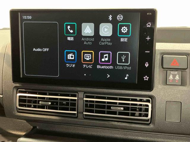 アトレー RS ディスプレイオーディオ USB入力端子 Bluetooth接続 HDMI入力端子 後方カメラ シートヒーター LEDヘッドライト オートライト オートハイビーム キーフリー 電動スライドドア(9枚目)