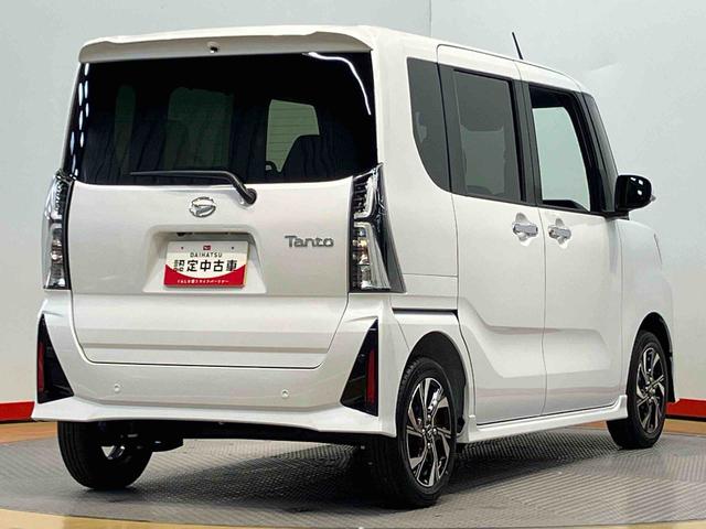 タント カスタムＸ　ｅｃｏ　ＩＤＬＥ非装着車　後方カメラ　シートヒーター　キーフリー　衝突被害軽減システム　左右電動スライドドア　ＬＥＤヘッドライト　オートハイビーム　オートライト　クリアランスソナー（2枚目）