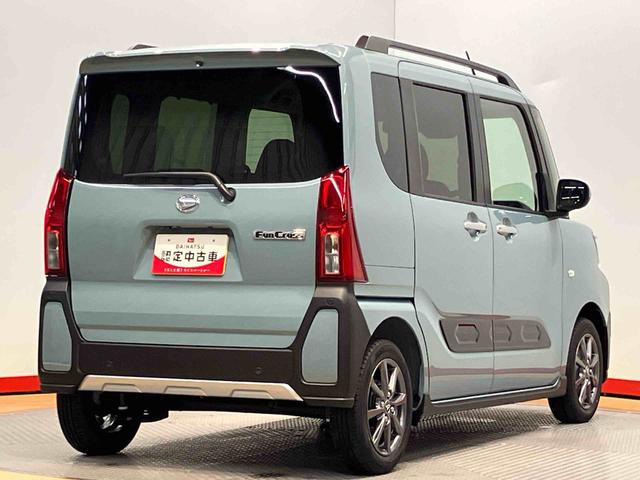 タント ファンクロス ディスプレイオーディオ 後方カメラ USB入力端子 Bluetooth接続 HDMI入力端子 キーフリー 前席シートヒーター 衝突被害軽減システム 左右電動スライドドア クリアランスソナー(2枚目)