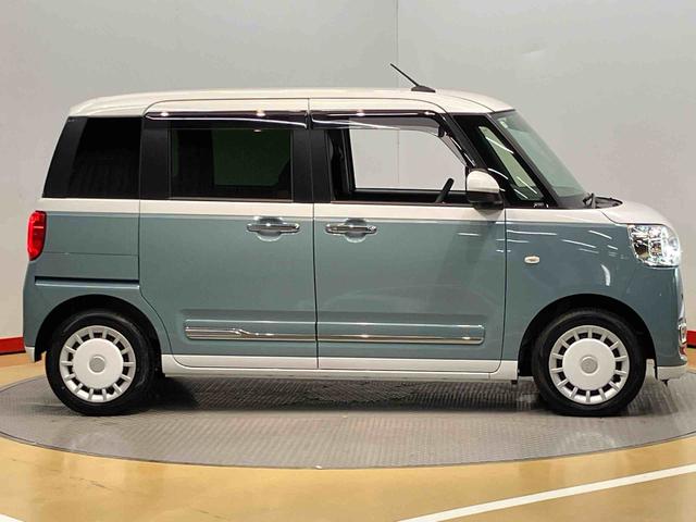 ムーヴキャンバス ストライプスGターボ eco IDLE非装着車 後方カメラ キーフリー 前席シートヒーター 衝突被害軽減システム 左右電動スライドドア クリアランスソナー LEDヘッドライト オートハイビーム オートライト(37枚目)