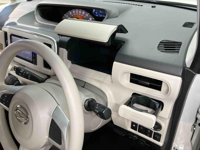 ムーヴキャンバス Ｘ　ＳＡＩＩ　７インチナビ　全方位カメラ　ＵＳＢ入力端子　Ｂｌｕｅｔｏｏｔｈ接続　ＥＴＣ　キーフリー　衝突被害軽減システム　左右スライドドア　オートライト（17枚目）