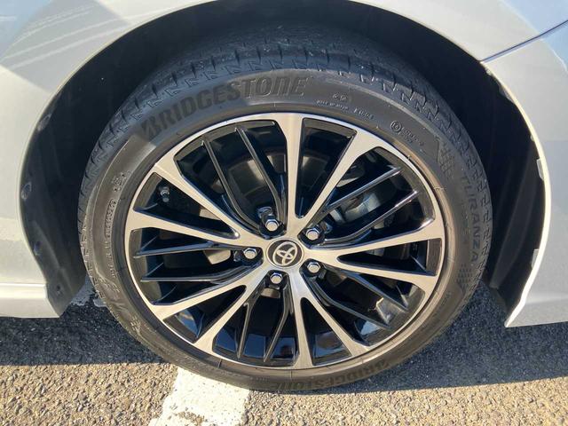 カムリ WSレザーパッケージ ワンオーナー/レザーシート/トヨタセーフティセンス/純正メモリナビ/Bluetoothオーディオ/フルセグ/DVD・CD/ETC/純正18インチAW/取扱説明書/ナビ取扱説明書/キロクボ(27枚目)