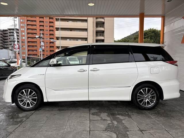 エスティマハイブリッド アエラス　プレミアム－Ｇ　禁煙　後期　４ＷＤ　１０型フルセグナビ　セーフティＳ　両電スラ　ＬＥＤ　Ｐバックドア　Ｐシート　シートヒーター　クルコン　Ｐスタ　Ａライト　Ａハイビーム　Ｐセンサー　ハーフレザー　ＢＴ　スマキーＸ２（11枚目）
