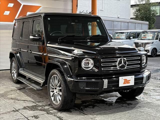 Ｇクラス Ｇ４００ｄ　ＡＭＧライン　ＳＲ　電動サイドステップ　ブルメスターサウンドシステム　ナビ　フルセグ　全方位　ＬＥＤヘッドライト　レーダーセーフティＰＫＧ　Ｐスタート　スマートキー×２革巻きステアリング（10枚目）