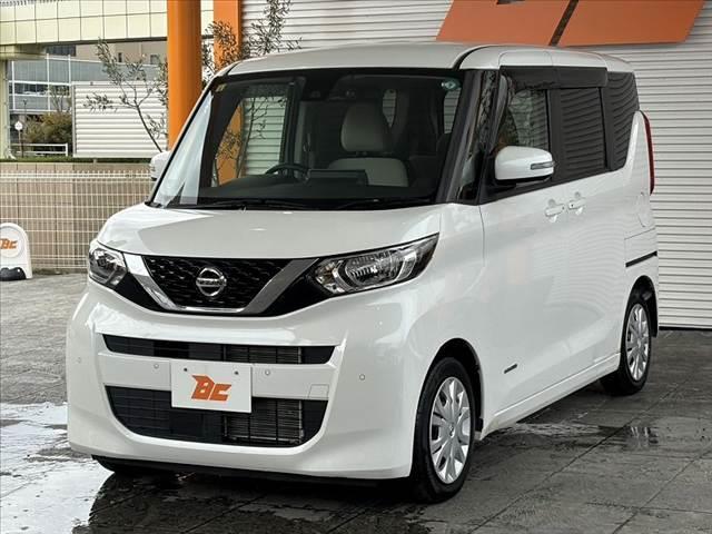 ルークス X 9型ナビ フルセグ 両側電動スライドドア アラウンドビューモニター ヘッドライトレベライザー オートライト Pスタート インテリキー×2 後席パーソナルテーブル USBソケット ロールサンシェード(8枚目)