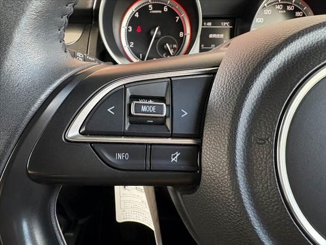 スイフト XGリミテッド 禁煙 セーフティパッケージ LEDヘッド プッシュスタート オートライト スマートキー デュアルセンサーブレーキサポート ステリモ チルトステアリング シートリフター シートヒーター SRSエアバッグ(25枚目)