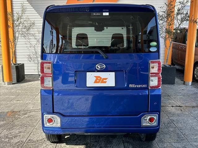 ウェイク GターボリミテッドSAIII 禁煙 後期 両電スラ LEDヘッド ETC オーディオ BT DVD Aライト Aストップ 横滑り防止 Pセンサー スマートキー Aエアコン リアスポイラー SRSエアバッグ 純正15インチAW(14枚目)