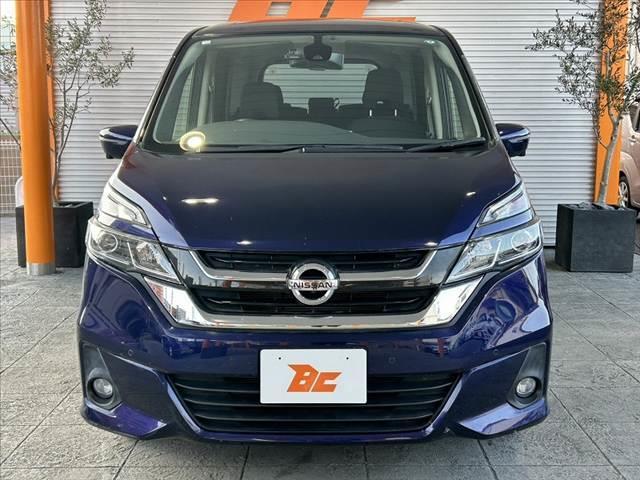 セレナ X 車検整備付 禁煙 9型ナビ 11型フリップ プロパイロット LEDヘッド エマブレ Pアシスト Pセンサー ドラレコ 両電スラ Aライト Aストップ リアAAC ETC BT DVD スマキーX2(9枚目)