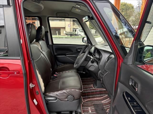 デイズルークス ハイウェイスター Gターボ 車検整備付 禁煙 後期 ツートン フルセグナビ アラビュー エマブレ 両電スラ ETC BT DVD クルコン LED フォグ Aライト Aハイビーム インテリキー Pスタ 革調シートカバー リフター(16枚目)