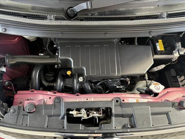 デイズルークス ハイウェイスター Gターボ 車検整備付 禁煙 後期 ツートン フルセグナビ アラビュー エマブレ 両電スラ ETC BT DVD クルコン LED フォグ Aライト Aハイビーム インテリキー Pスタ 革調シートカバー リフター(56枚目)