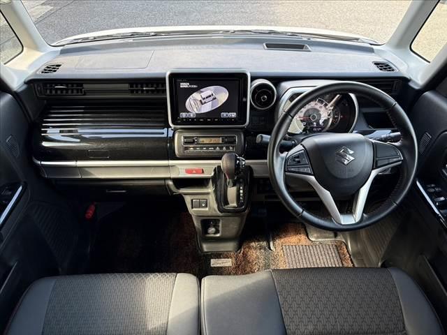 スペーシアカスタム ハイブリッドXS 車検整備付 禁煙 ナビ 地デジ 全方位 セーフティサポート 両電スラ LEDヘッドライト オートライト Pスタート スマートキー×2 Aストップ 障害物センサー 衝突防止 横滑り防止 車線逸脱(2枚目)