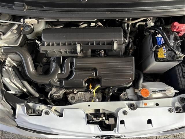 ミライース Lf SA 後期 4WD オーディオ CD キーレス エコアイドル ヘッドライトレベライザー キーレス アームレスト フロアマット サイドバイザー アクセサリーソケット Pウィンドウ Pガラス UVカットガラス(47枚目)