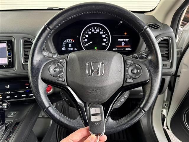 ヴェゼル Ｘ・ホンダセンシング　車検整備付　禁煙　後期　ナビ　フルセグ　バックカメラ　ステリモ　クルコン　ＬＥＤヘッドライト　オートライト　Ｐスタート　スマートキー　Ａストップ　横滑り防止　衝突防止　車線逸脱　ＳＲＳエアバッグ（7枚目）