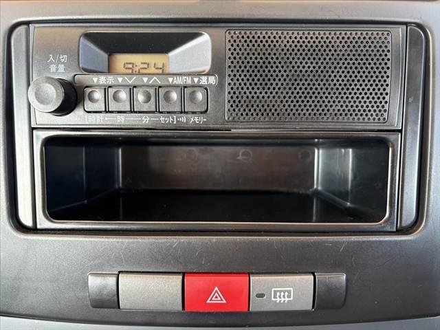 ミラ ＴＸ　車検整備付　禁煙車　後期　キーレス　ＥＴＣ　ラジオ　エアコン　ヘッドライトレベライザー　ＳＲＳエアバック　軽貨物　間欠ワイパー　セキュリティーアラーム　リアガラス熱線　最大積載量２００ＫＧマットバイザ（3枚目）