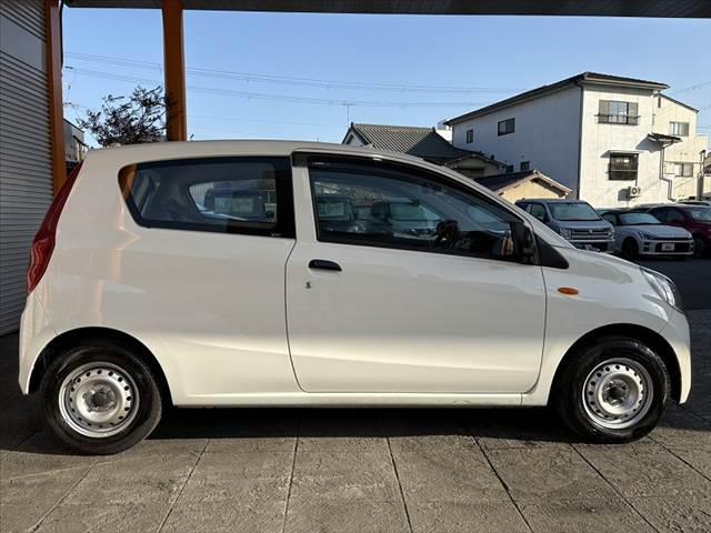 ミラ ＴＸ　車検整備付　禁煙車　後期　キーレス　ＥＴＣ　ラジオ　エアコン　ヘッドライトレベライザー　ＳＲＳエアバック　軽貨物　間欠ワイパー　セキュリティーアラーム　リアガラス熱線　最大積載量２００ＫＧマットバイザ（12枚目）