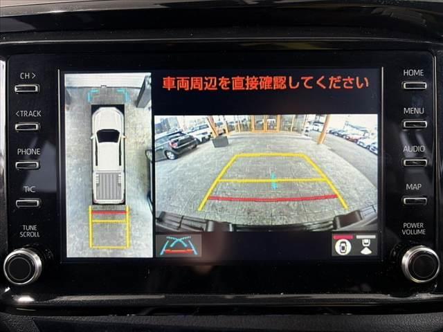 ハイラックス Z GRスポーツ 車検整備付 禁煙 後期 ベッドライナー リフトアップ トノカバー 純正8型DAナビ パノラミックモニター 純正18インチAW バグガード レーダークルーズ プリクラッシュS パワーシート ハーフレザー(23枚目)